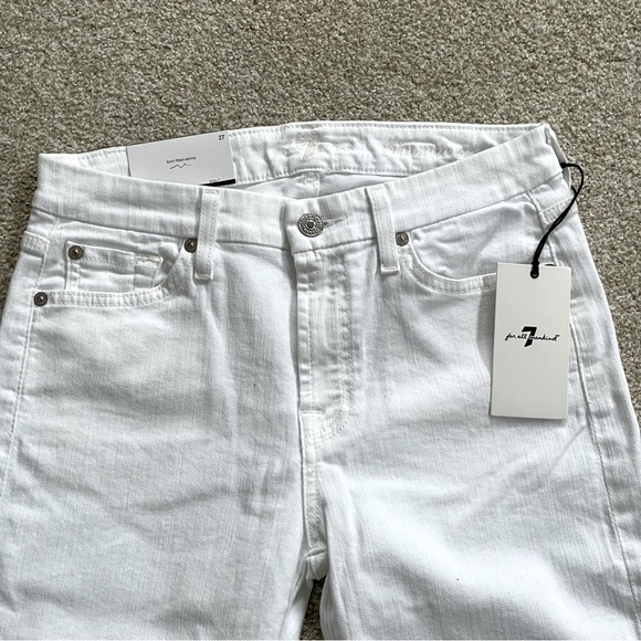 NWT - 7 For All Mankind Women’s Kimmie Crop - Form Fitted Skinny Jeans Size 27 - Picture 3 of 9